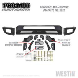 Westin Pro-Mod Front Bumpers 58-41205