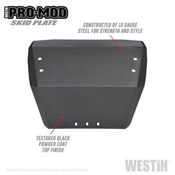 Westin Pro-Mod Skid Plates for 2019-2023 RANGER - 58-71085