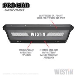 Westin Pro-Mod Skid Plates 58-71205