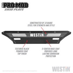 Westin Pro-Mod Skid Plates for 2020-2023 SILVERADO 2500 HD, SILVERADO 3500 HD - 58-71225