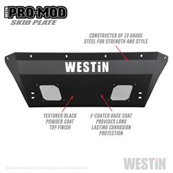 Westin Pro-Mod Skid Plates for 2016-2023 TACOMA - 58-72005