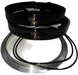Wilson Manifolds Exhaust Clamps 486225-BLK