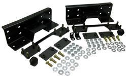 Western Chassis Suspension Lowering Kit Components 2137
