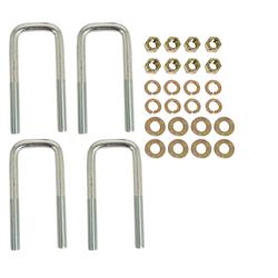 Western Chassis U-Bolts, Leaf Spring UBK4755F