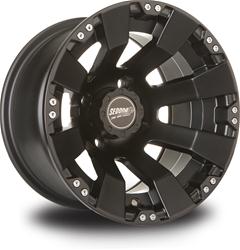 Sedona Tire and Wheel Spyder Satin Black Wheels 14x7
