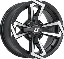 Sedona Tire and Wheel Riot Machined Satin Black Wheels