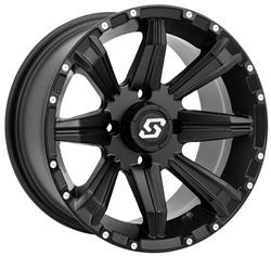 Sedona Tire and Wheel Sparx Satin Black Wheels 14x7