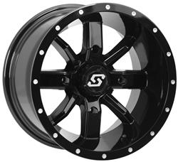Sedona Tire and Wheel Hollow Point Gloss Black Wheels 14x8