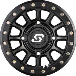 Sedona Tire and Wheel Sano Satin Black Beadlock Wheels 14x7