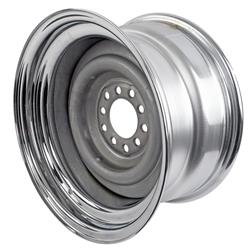 Wheel Vintiques 55 Series Steel Rallye Chrome Wheels 15x7