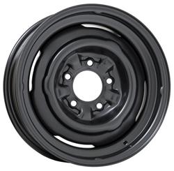 Wheel Vintiques 67 Series OE Tri Five Chevy Black Wheels 15x5
