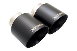 XForce Exhaust Tips ESTS20BLKTIP