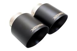 XForce  Round, Black 2.50 Inch Exhaust Tip ES-TY21-BLACKTIP