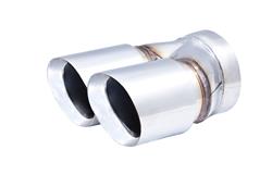 XForce  Round, Polished 3 Inch Exhaust Tip TY-AW35-76