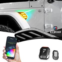 XK Glow Light Bars, Light Pods and Fog Lights MX-VENT-RGB-KIT