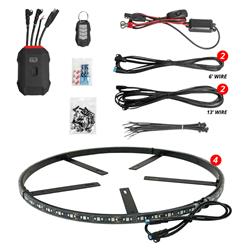 XK Glow LED Accent Lights MX-WHEEL-KITB