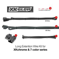 XK Glow Extension Wires XK-4P-WIRE-KIT-CAR
