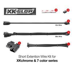 XK Glow Extension Wires XK-4P-WIRE-KIT-MOTO
