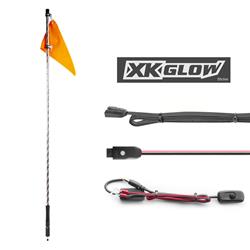 XK Glow XKchrome LED Whip Light Kits XK-WHIPB-STA