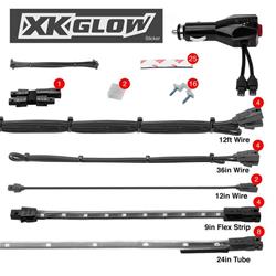 XK Glow LED Undercar Light Kits XK041005-B