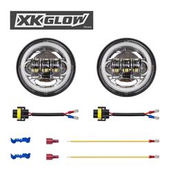 XK Glow XKchrome Running Light Kits XK042007-W