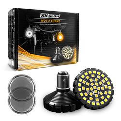 XK Glow Motorcycle LED Turn Signals XK1157B-WA-S
