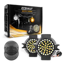 XK Glow Motorcycle LED Turn Signals XK1157F-WA-S