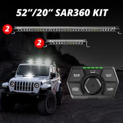 XK Glow S.A.R. 22,500 Lumens 20 in. and 52 Inch Light Bar XK-SAR360-3311