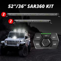XK Glow S.A.R. 22,500 Lumens 36 in. and 52 Inch Light Bar XK-SAR360-3322