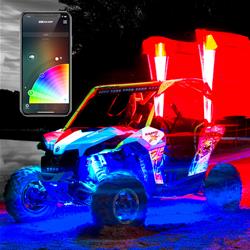 XK Glow XKchrome LED Whip Light Kits XK-WHIPB-STA-DM