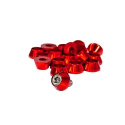 ZZPerformance Valve Cover Dress-Up Kits ZZ-DRSUP-LNF-VC-GLS-RD
