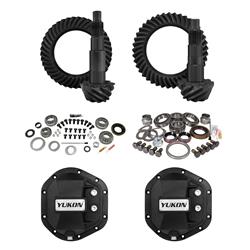 Yukon Gear & Axle Ring and Pinion Gear and Installation Kit Combos YGK015STG2 Dana 44 Jeep Wrangler JK 4.88 Gears