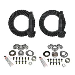 Yukon Gear & Axle Ring and Pinion Gear and Installation Kit Combos YGK067 Dana 44 Jeep Wrangler JL 4.56 Gears