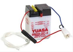 Yuasa Conventional Batteries for 1972-1973 CT70, 1977 NC50, 1973 SL70 - 6N2A-2C-3