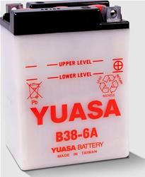 Yuasa Conventional Batteries for 1960-1969 R50/2, R60/2 - B38-6A
