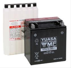 Yuasa AGM Maintenance-Free Batteries YTX16-BS-1