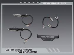 Yoshimura Exhaust Powersports Turn Signal Indicators 075BG-STD-O-K