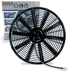 16 Inch 2,803 CFM Zirgo BLU High Performance Electric Fan ZIRZFB16
