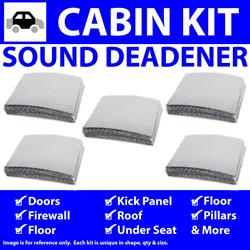 Zirgo UltraMat Heat and Sound Barrier Mats for 1955-1957 BEL AIR, ONE-FIFTY SERIES, TWO-TEN SERIES - ZIR7A237