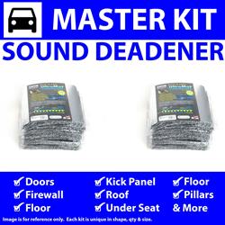 Zirgo UltraMat Heat and Sound Barrier Mats for 1995-2005 BLAZER, 1992-2001 JIMMY, 1992-1994 S10 BLAZER - ZIR76606