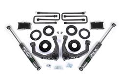 Zone Offroad Nitro Suspension Lift Kits for 2019-2025 SIERRA 1500, SILVERADO 1500 - ZONC74N