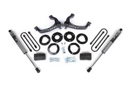 Zone Offroad Fox 2.0 Adventure Suspension Lift Kits ZONC75F