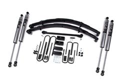 Zone Offroad Fox 2.0 Adventure Suspension Lift Kits ZONF1F
