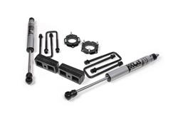 Zone Offroad Fox 2.0 Adventure Suspension Lift Kits ZONT12F