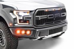 ZROADZ Front Bumper OEM LED Fog Light Kits for 2017-2020 F-150 - Z325673-KIT