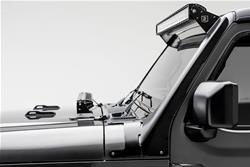 ZROADZ Front Roof LED Light Brackets for 2020-2022 GLADIATOR, 2018-2022 WRANGLER - Z374831