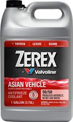 Zerex Asian Vehicle Antifreeze and Coolant 675130