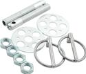 ALL18482 Allstar Performance Aluminum Hood Torsion Pin Kit Blue 3.500/" Long 3//8/"