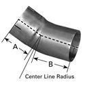 AP Exhaust Mandrel-Bent Elbows 4 Inch Steel Exhaust Pipe 10632