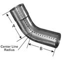AP Exhaust Mandrel-Bent Elbows 3.5 Inch Steel Exhaust Pipe 10639